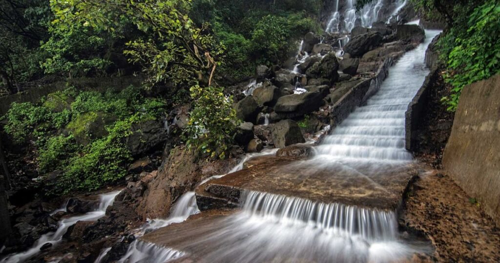 MAIN WATERFALL OF AMBOLI GHAT